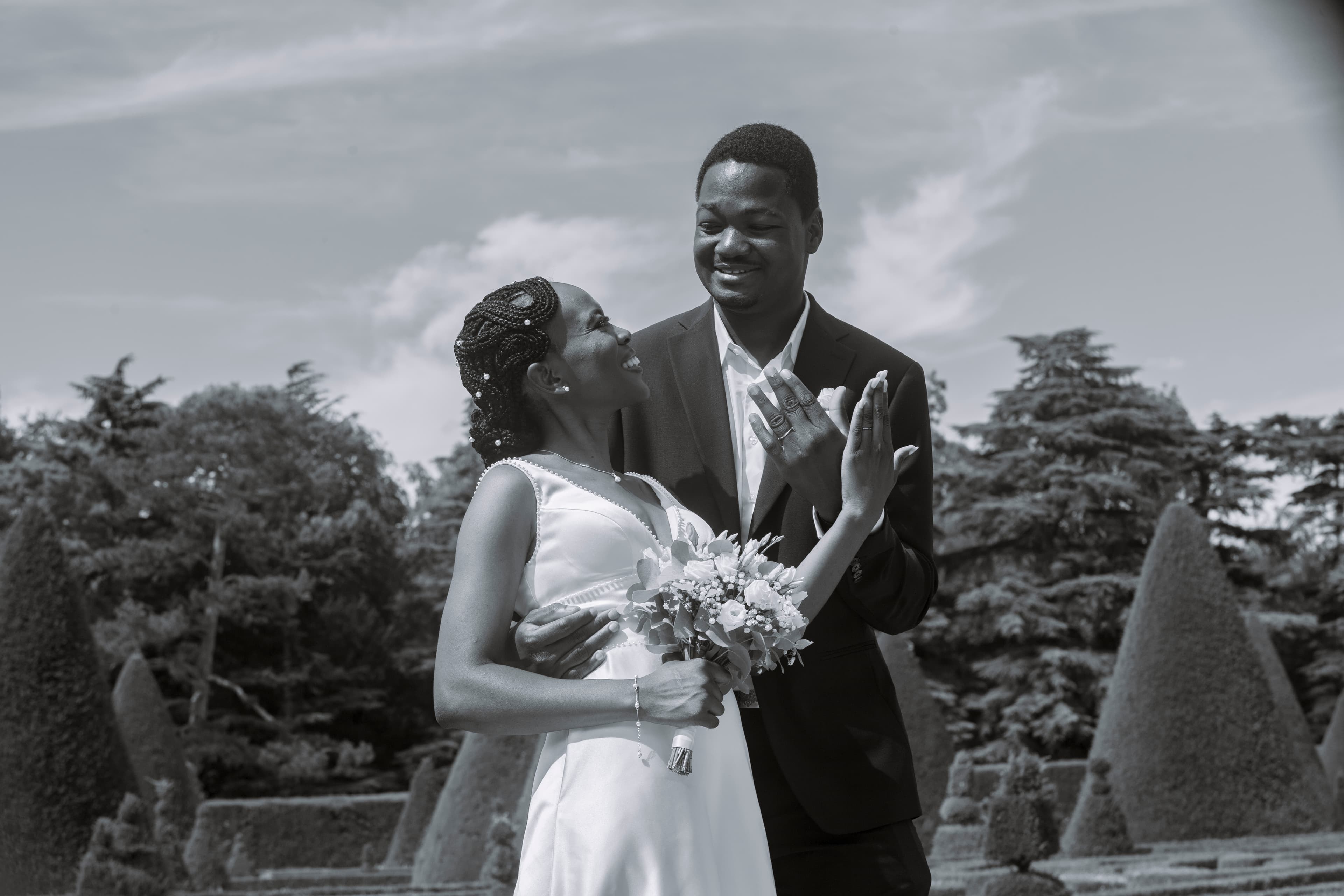 Photographie de mariage, couple et cérémonie